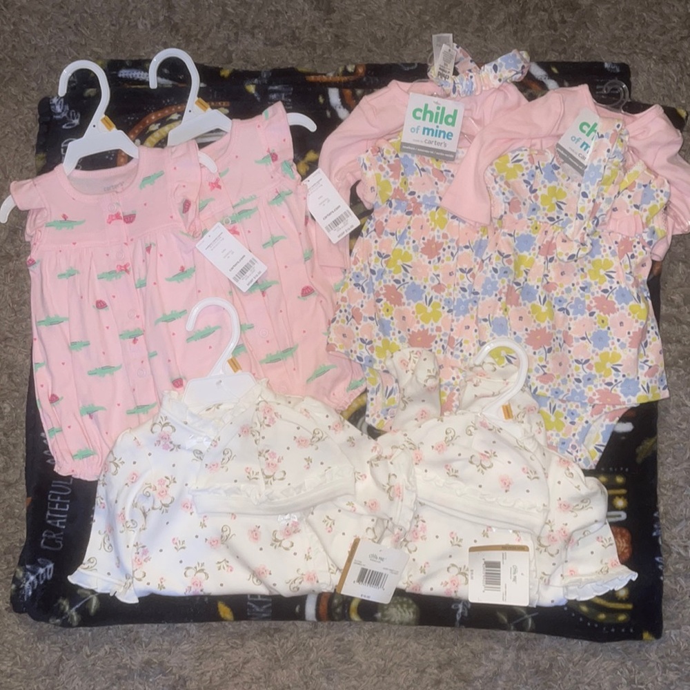 Twin Girl Newborn Oufits